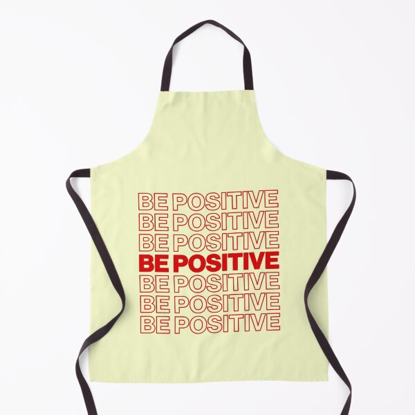 Item preview, Be Positive Graphic Poster Style Red Motivation designed and sold by sharedipmemes.