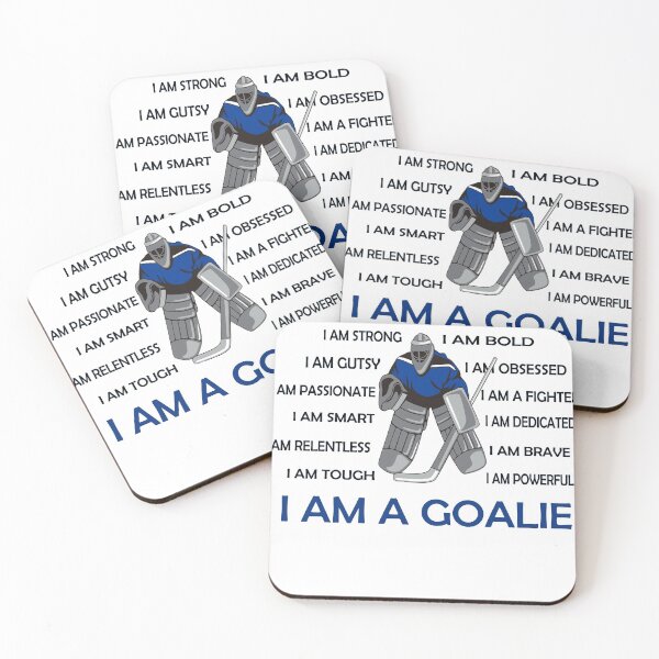 Item preview, I Am Hockey Goalie designed and sold by Sticker-Tee.