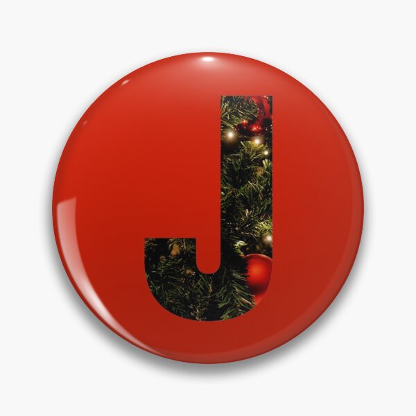 Item preview, Christmas Tree Letter J designed and sold by LiveAndGlow.