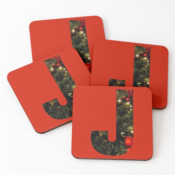 Item preview, Christmas Tree Letter J designed and sold by LiveAndGlow.