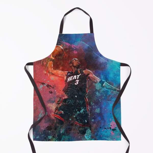Artikelvorschau, Dwyane Wade Heat Mixed Media entworfen und verkauft von Pixel Drip.