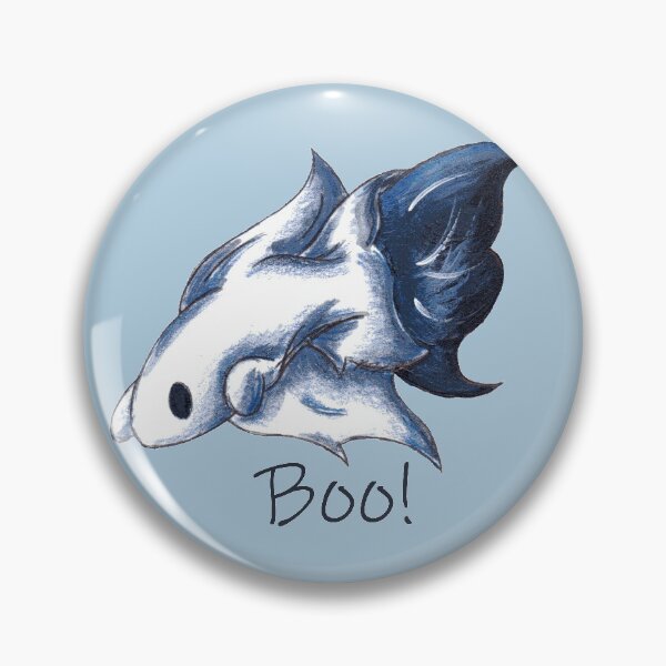 Item preview, Ghostly Blue (With Text) designed and sold by KOKeefeArt.