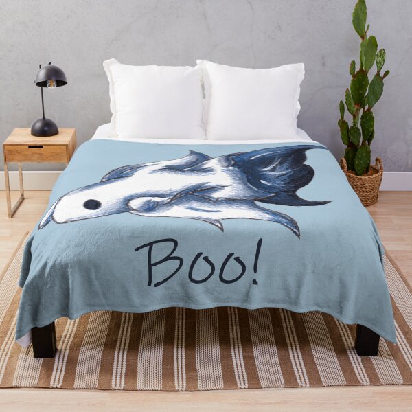 Item preview, Ghostly Blue (With Text) designed and sold by KOKeefeArt.