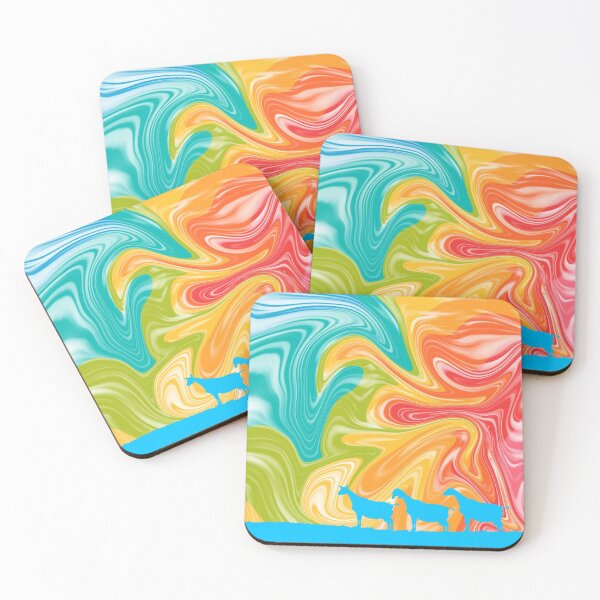 Item preview, Swirls & Dairy Goats designed and sold by potatoegoat.
