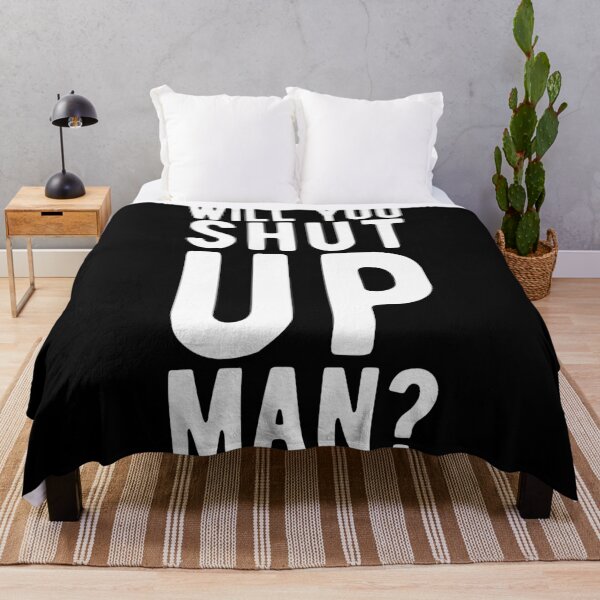 Item preview, Will You Shut Up Man? Biden Debate Quote designed and sold by CodingForTech.