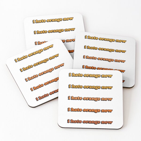Item preview, I Hate Orange Now Anti-Trump designed and sold by RandomStuffShop.