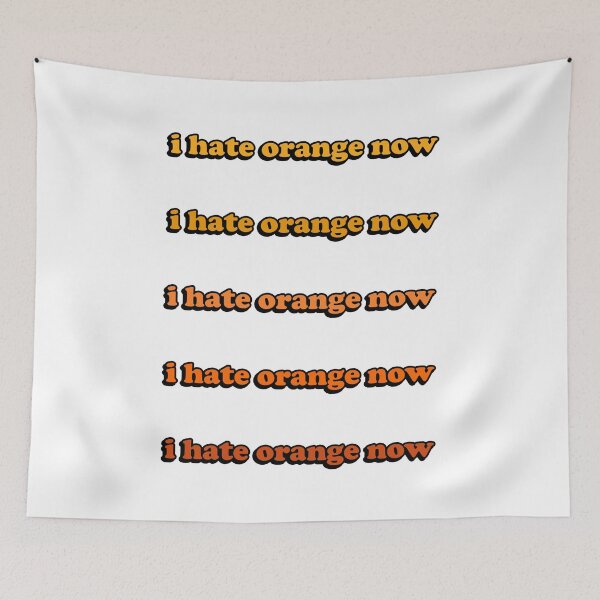 Item preview, I Hate Orange Now Anti-Trump designed and sold by RandomStuffShop.