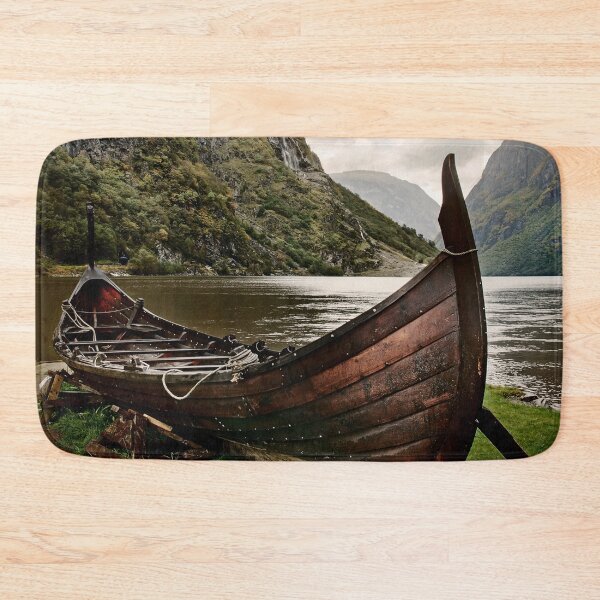 Item preview, Viking Boat - Solitude in Norway designed and sold by Orkneyology.