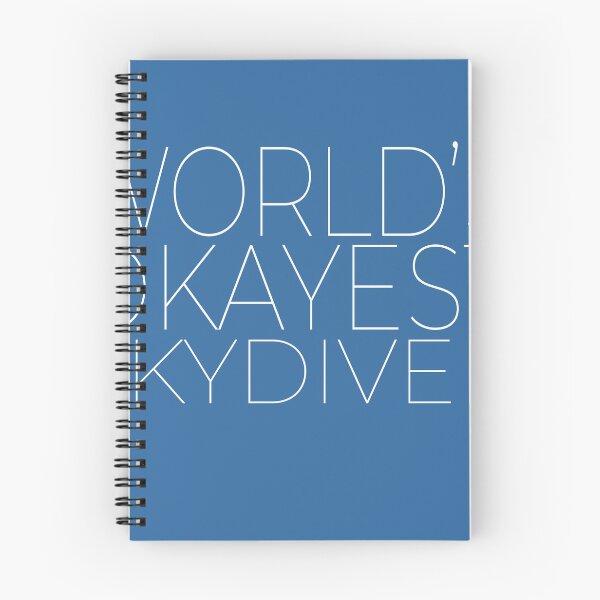 Item preview, World's Okayest Skydiver - Skydive Apparel designed and sold by SkydiveApparel.