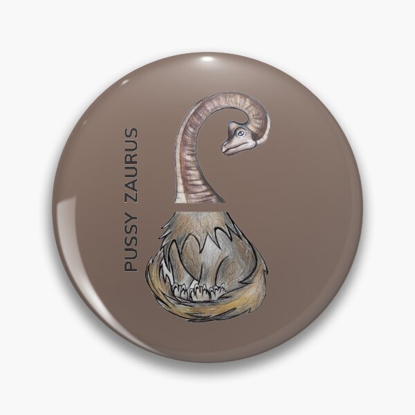 Item preview, PUSSY ZAURUS by FrankenDuo coffee brown designed and sold by FrankenDuo.