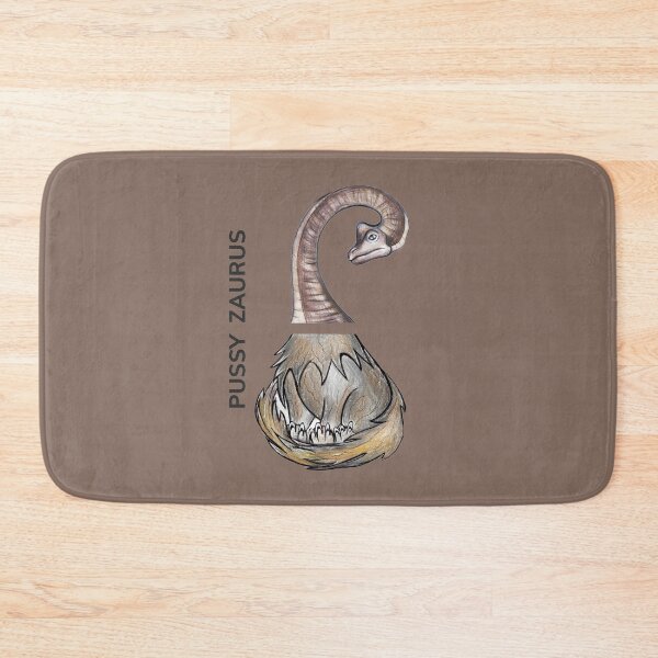 Item preview, PUSSY ZAURUS by FrankenDuo coffee brown designed and sold by FrankenDuo.