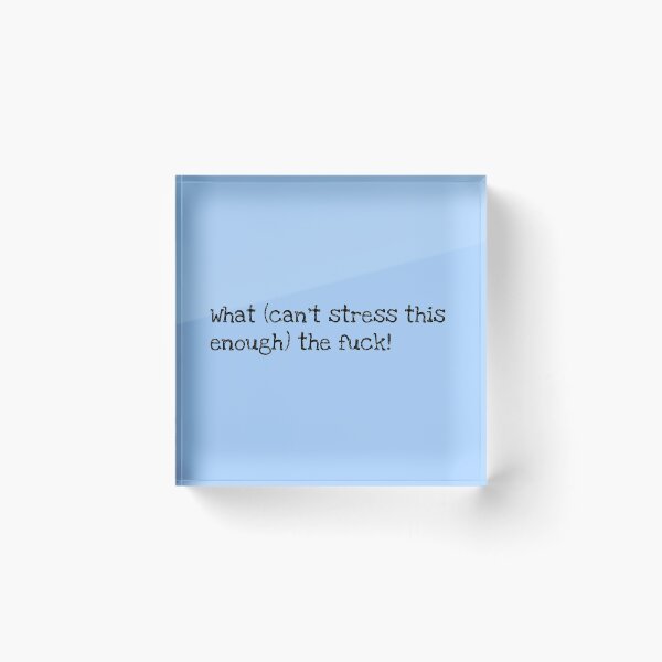 Item preview, What can't stress this enough the fuck Black designed and sold by Sour Soul.