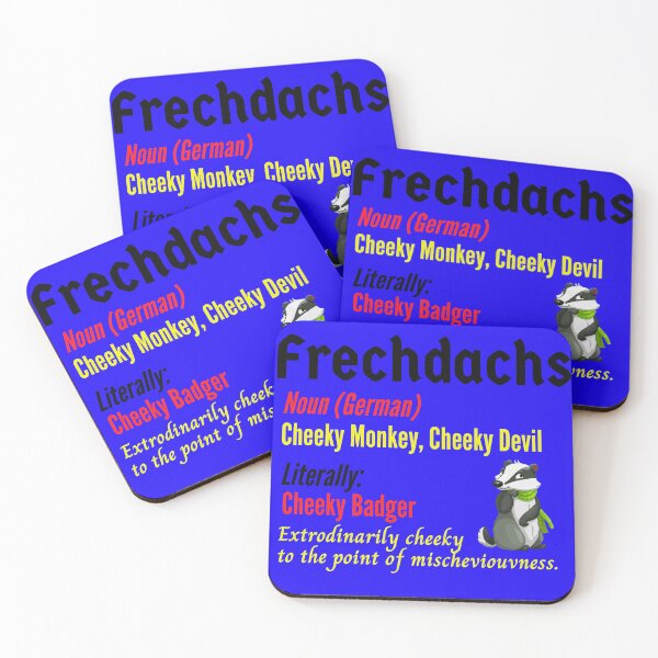 Item preview, Cheeky Monkey, Cheeky Devil, Frechdachs German designed and sold by Time4German.