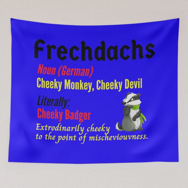 Item preview, Cheeky Monkey, Cheeky Devil, Frechdachs German designed and sold by Time4German.