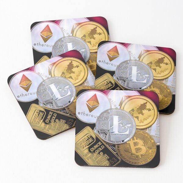 Item preview, Crypto currency coins designed and sold by Delicarte.