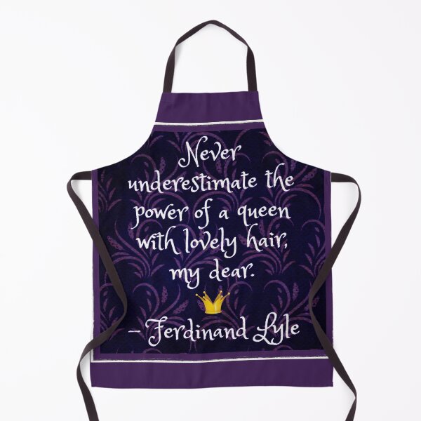 Item preview, Never Underestimate a Queen with Lovely Hair - Mr. Lyle designed and sold by orionlodubyal.