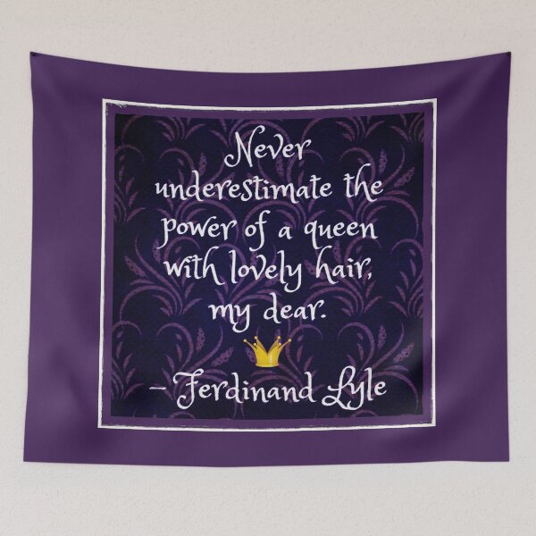 Item preview, Never Underestimate a Queen with Lovely Hair - Mr. Lyle designed and sold by orionlodubyal.