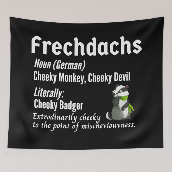 Item preview, Cheeky German Deutsch Frechdachs Definition designed and sold by Time4German.