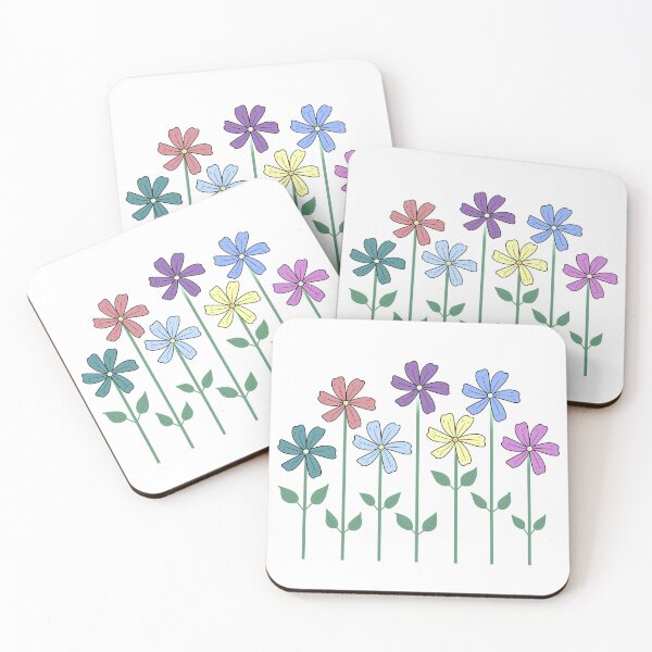 Item preview, Flowers For You Bib Flowers in Mixed Colors designed and sold by CottoVerdi.