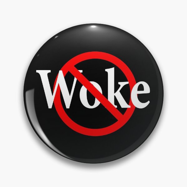 Item preview, Not Woke - BLM designed and sold by notstuff.