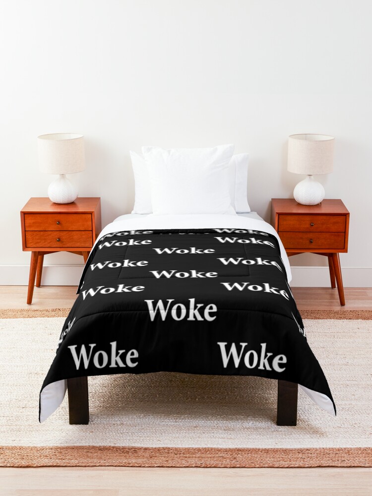 Alternate view of Woke - BLM Comforter