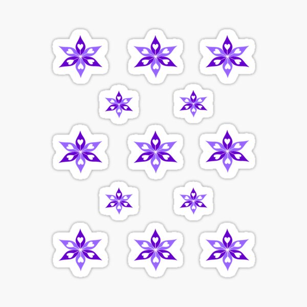 Love Always Blooms - Purple Sticker Pack (2 sizes) Sticker