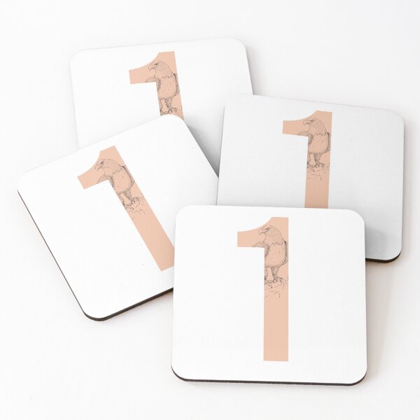 Item preview, Eagle type 1 Enneagram peach designed and sold by Zeitgeist-.