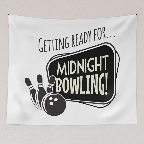 Item preview, Getting Ready For Midnight Bowling designed and sold by 4AllTimes.