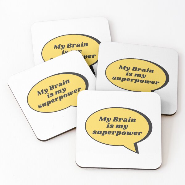Item preview, My Brain Is My Superpower Smart Peoples Gift designed and sold by IBMClothing.