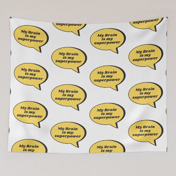 Item preview, My Brain Is My Superpower Smart Peoples Gift designed and sold by IBMClothing.
