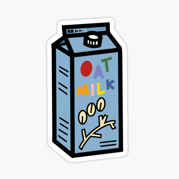 Milk Carton Sticker for Sale by artolxxvia