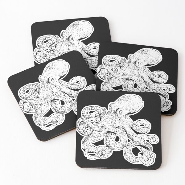 Item preview, ink octopus  designed and sold by bunnyEmanArt.