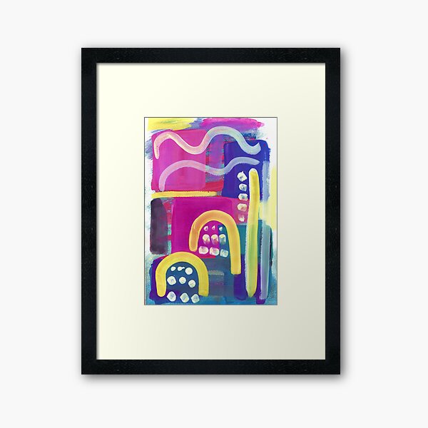 Summer Loving Framed Art Print