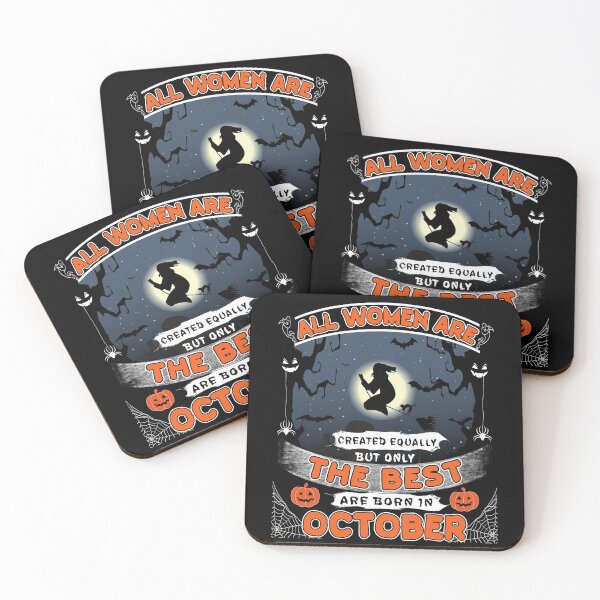 Item preview, All Women Are Created Equal But Only The Best Are Born In October designed and sold by MoonsmileProd.