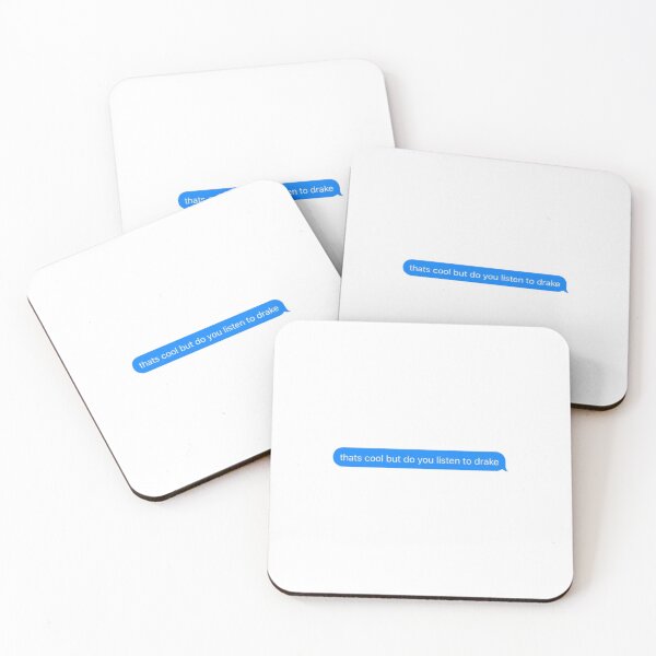 Item preview, thats cool but do you listen to drake text message  designed and sold by popculture by Christian.