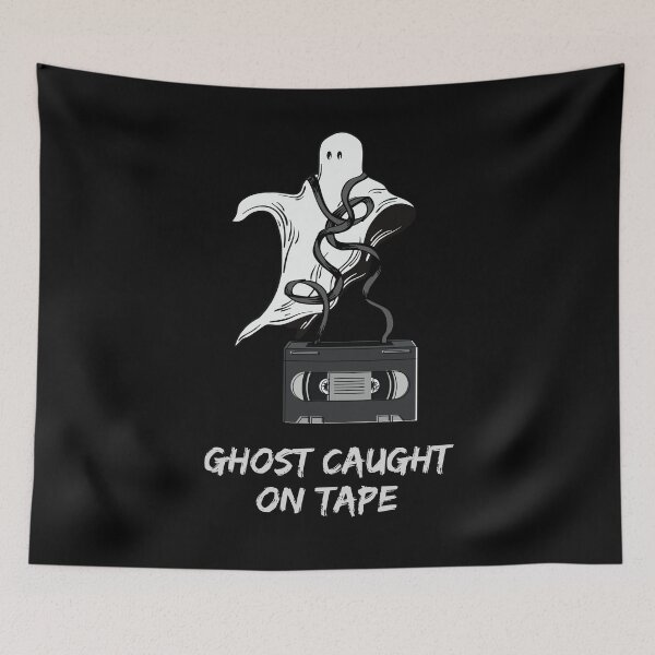 Item preview, Ghost Caught on Tape designed and sold by Kirsty McFarland-Rice.