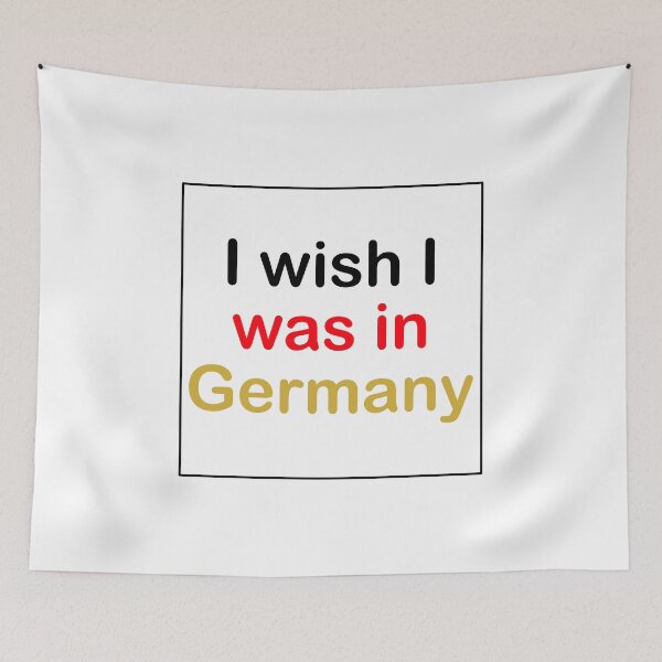 Item preview, I Wish I Was In Germany German Saying Berlin Longing Gift designed and sold by Style4You24.