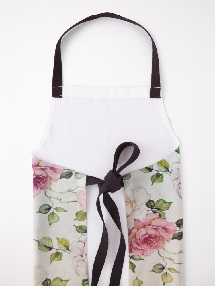 Alternate view of Roses design Apron