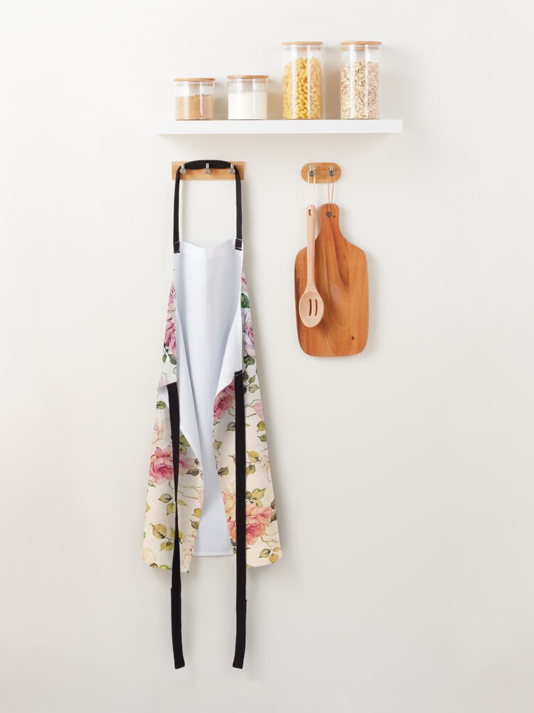 Alternate view of Roses design Apron
