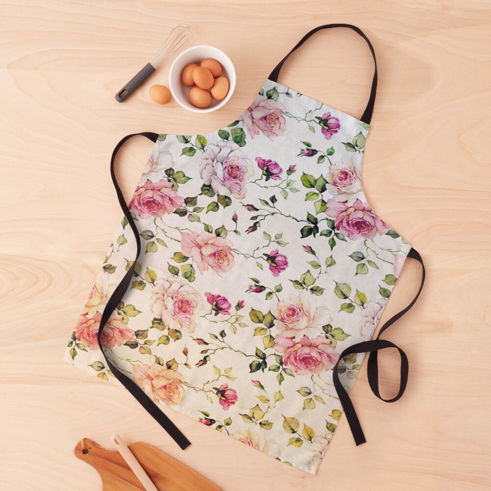 Roses design Apron