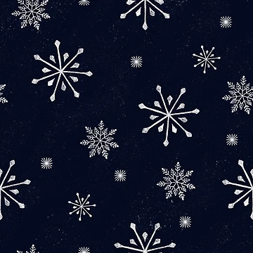 Artwork thumbnail, Snowing night by FunkyPattern