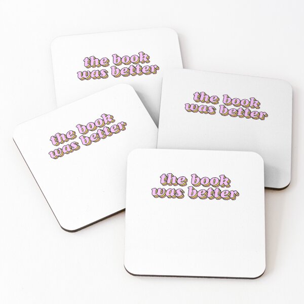 Item preview, The Book Was Better Reader Writer Pink designed and sold by sharedipmemes.