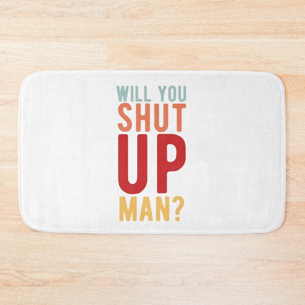 Item preview, Will You Shut Up Man? Biden Debate Quote designed and sold by CodingForTech.