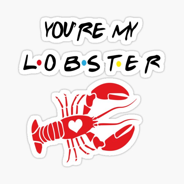 Portachiavi in gomma You Are My Lobster Friends — nauticamilanonline