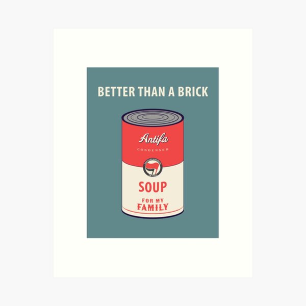 Item preview, Antifa Soup For My Family designed and sold by Sam Church.