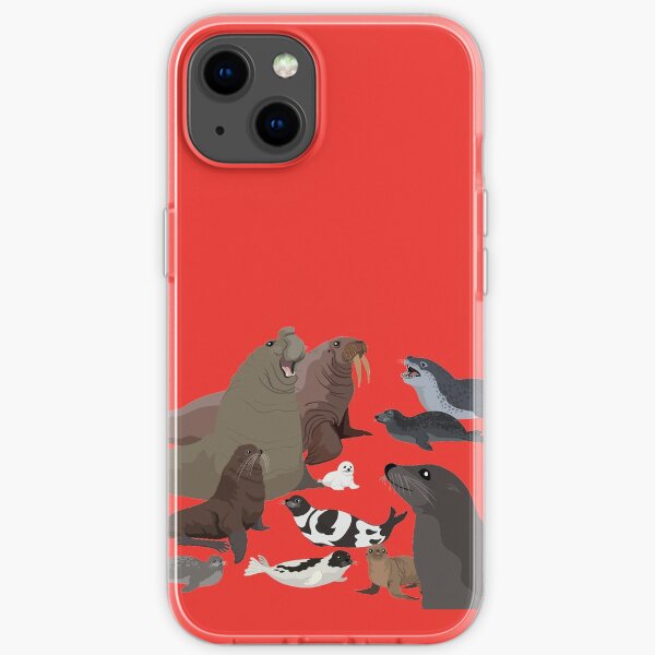 I Am Thankful For Pinnipeds iPhone Soft Case