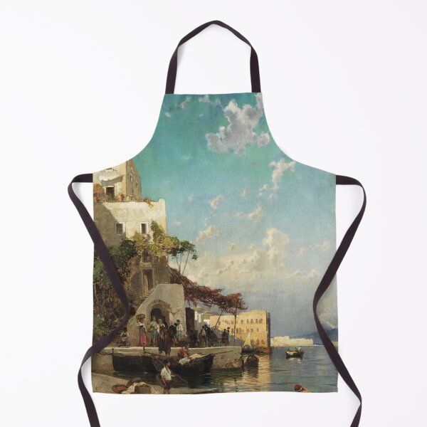 Item preview, Evening Meeting of the Fisherman, Mergellina, near Naples - Hermann David Salomon Corrodi designed and sold by CJET.