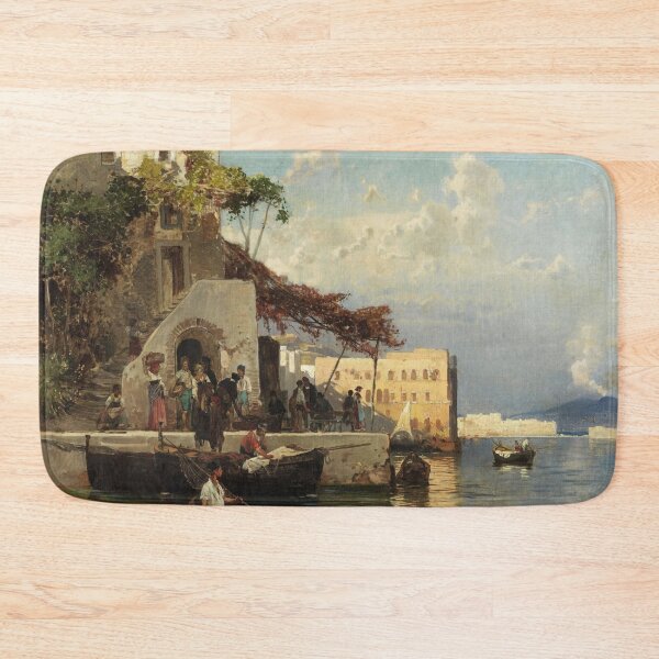 Item preview, Evening Meeting of the Fisherman, Mergellina, near Naples - Hermann David Salomon Corrodi designed and sold by CJET.