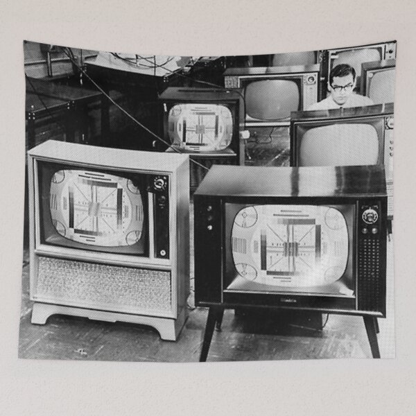 Item preview, Retro Programming - Vintage TV Photography designed and sold by elevens.