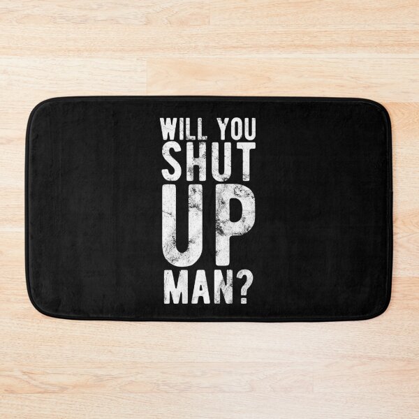 Item preview, Will You Shut Up Man? Biden Debate Quote designed and sold by CodingForTech.